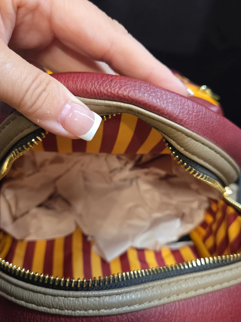Ron Weasley Loungefly Harry Potter Mini Backpack Exclusive Gryffindor NWT